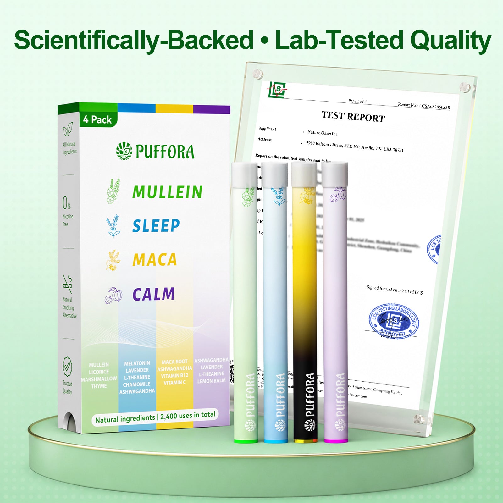 Daily Lifestyle Set – 4 In 1 Box