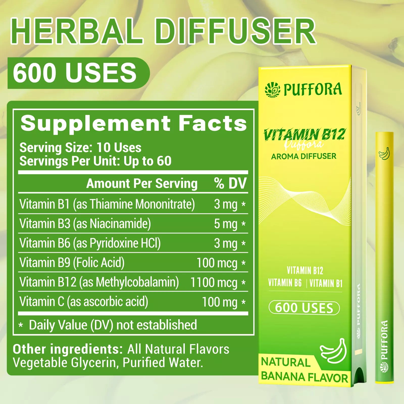 Vitamin Diffuser – Daily Refresh Set
