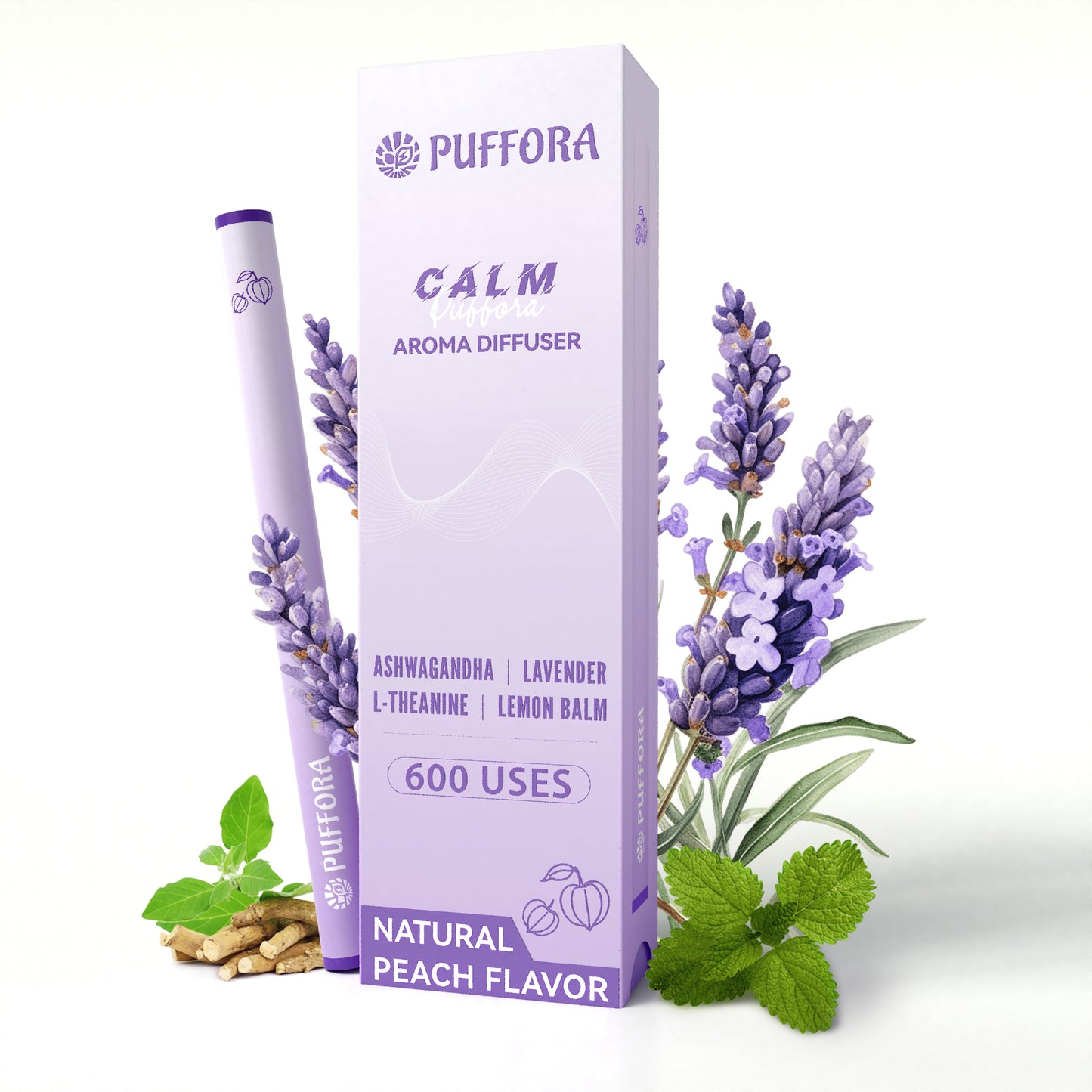 Portable Herbal Revitalizing care, lung detoxification and oral air freshening, herbal diffusion stick