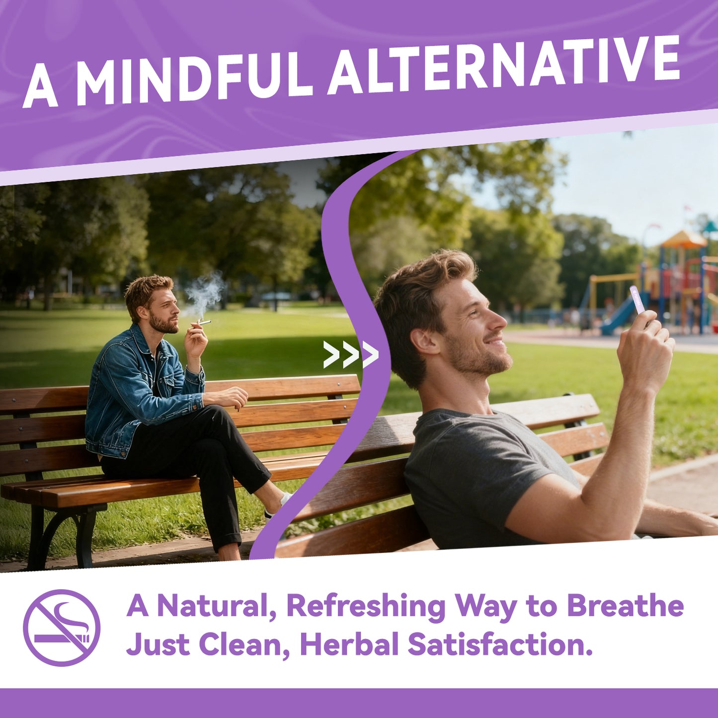 Herbal Diffuser Pen, Plant-Based - Ashwagandha, Lavender, L-Theanine, Lemon Balm, Vitamin B1 & B6, Supports a Calm Mood, Relaxed Feelings, 600 Uses