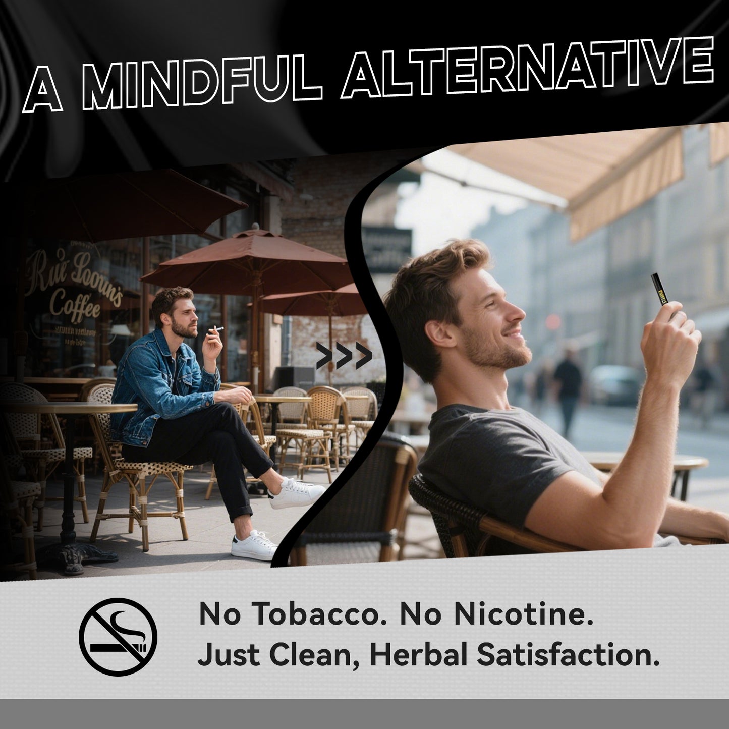 Herbal Diffuser Pen for Energy, Vitamin B12 & C, Maca Root + Ashwagandha – Plant-Based, Natural Alternative, Pocket Size, Berry Flavor, 600 Uses