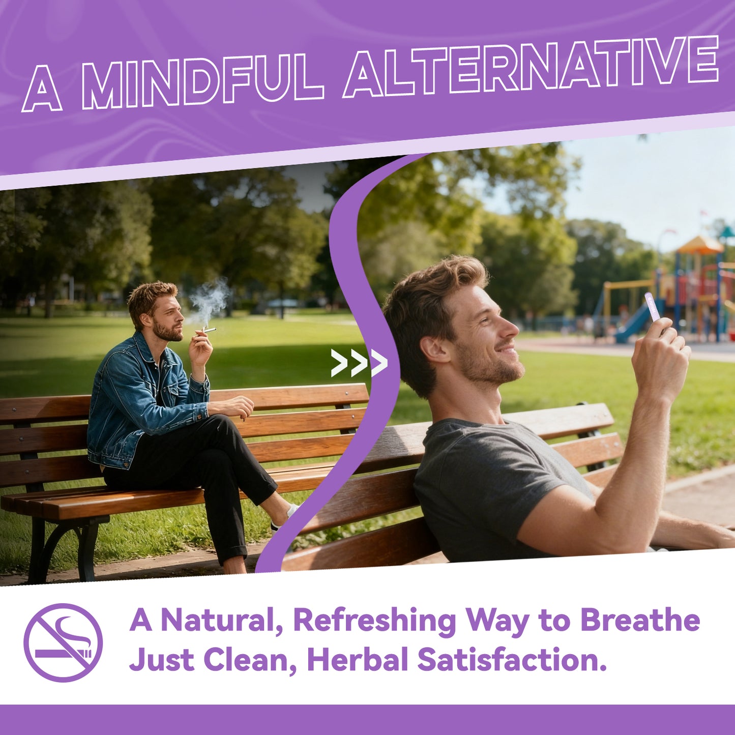 Herbal Diffuser Pen, Plant-Based - Ashwagandha, Lavender, L-Theanine, Lemon Balm, Vitamin B1 & B6, Supports a Calm Mood, Relaxed Feelings, 600 Uses