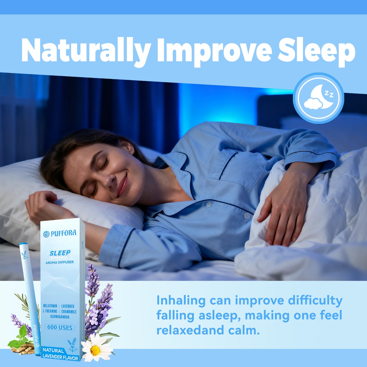 Portable Herbal Revitalizing care, lung detoxification and oral air freshening, herbal diffusion stick