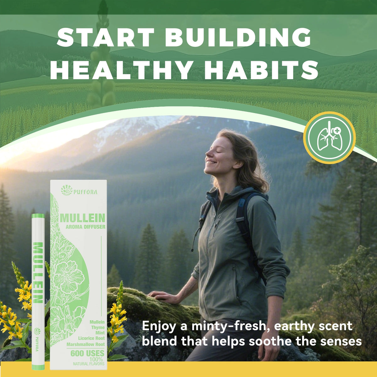 Herbal Diffuser – Fresh & Cleanse