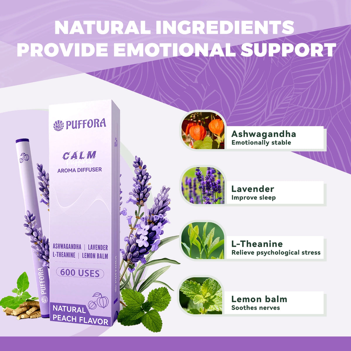 Stress Calm Diffuser – Mood Support & Daily Balance