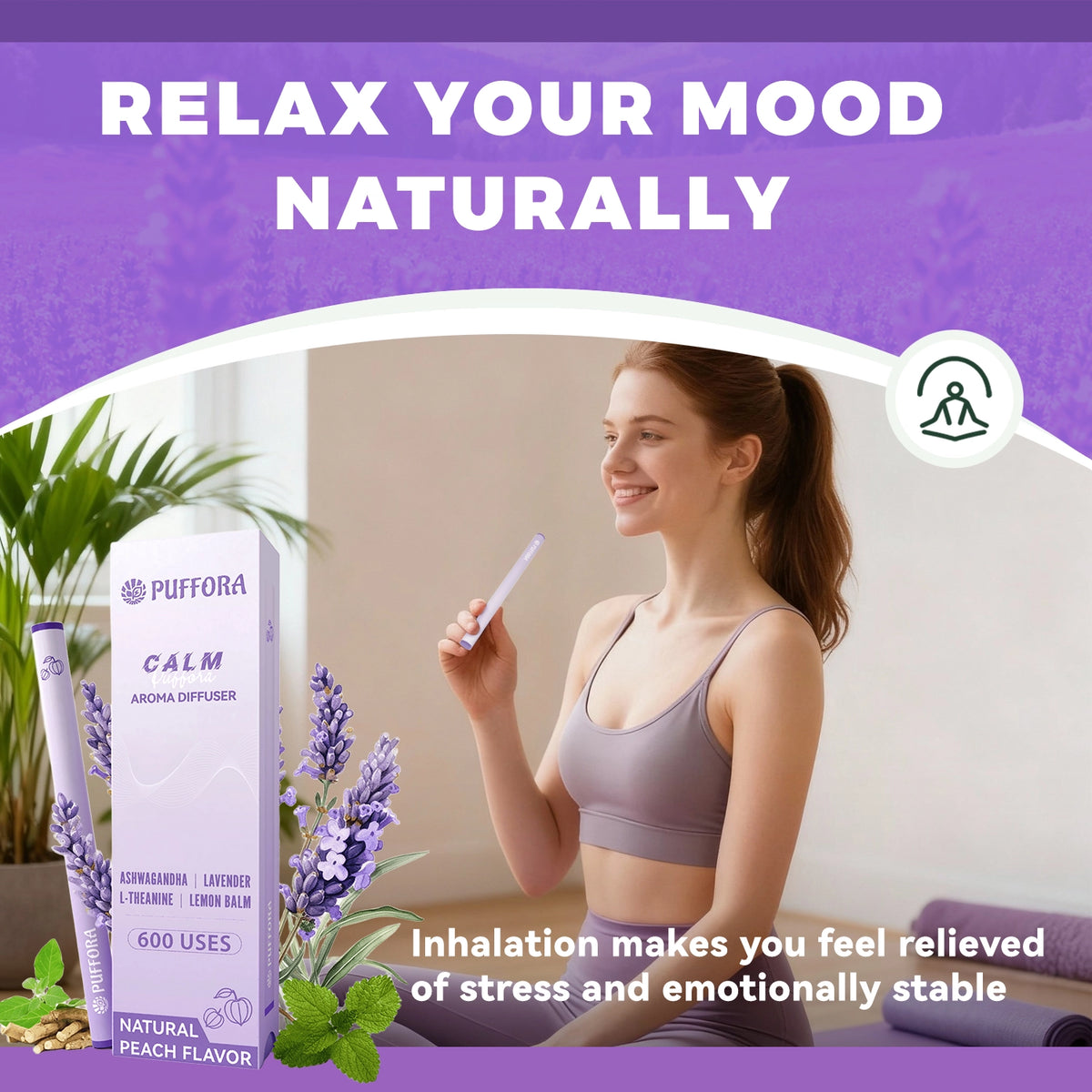 Stress Calm Diffuser – Mood Support & Daily Balance